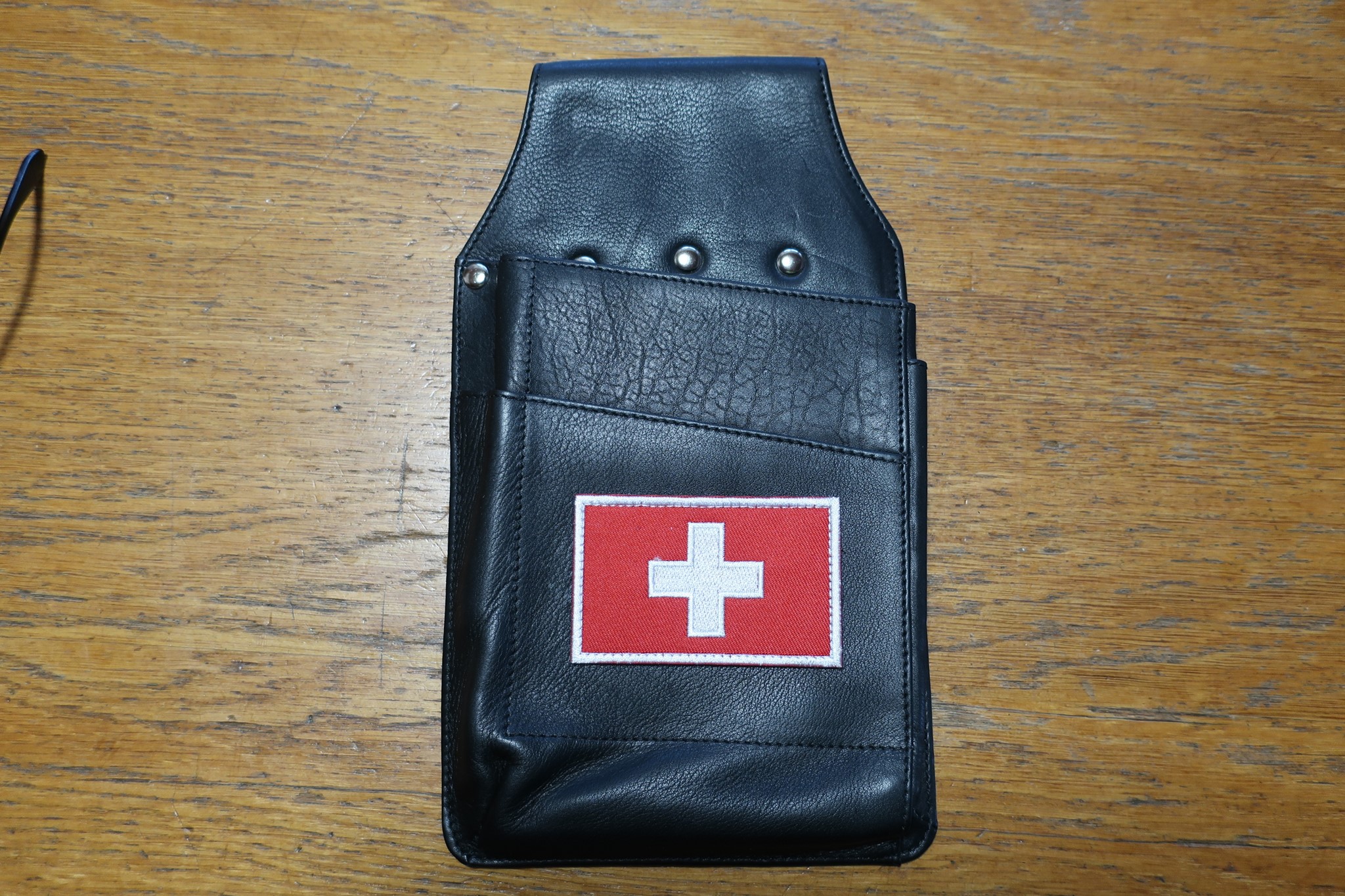 Bild von Kassierhalfter Holster Schwarz Swiss Style