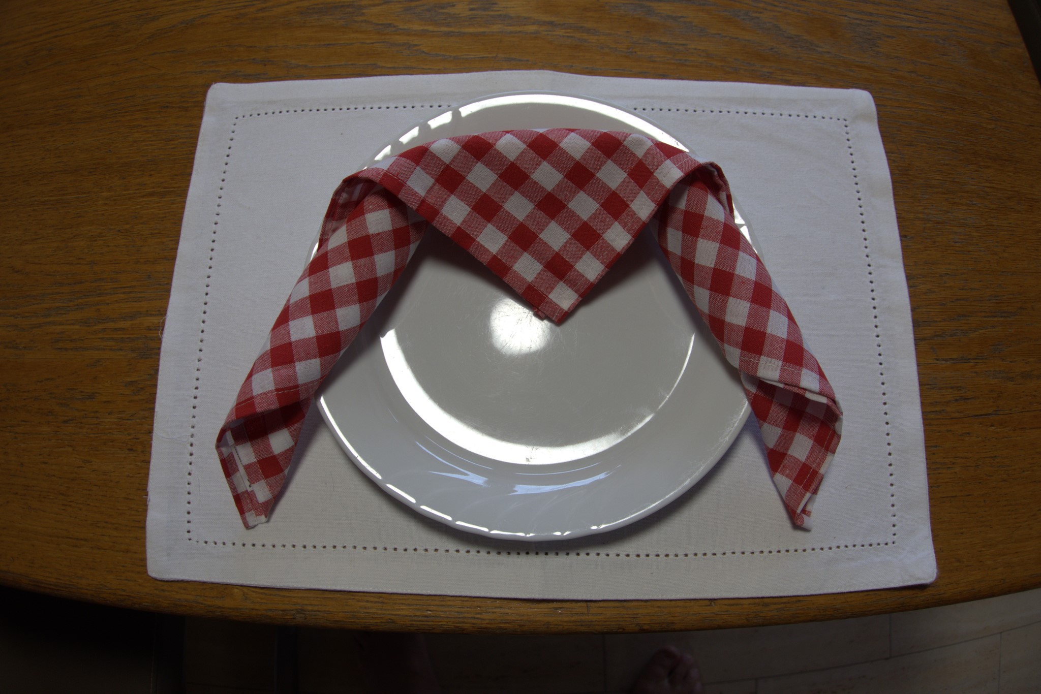 Bild von Serviette Rustikal 40x40cm Baumwolle