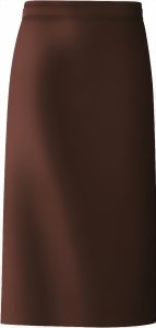 Bild von Bistro-Schürzen 100x80cm Farbe braun