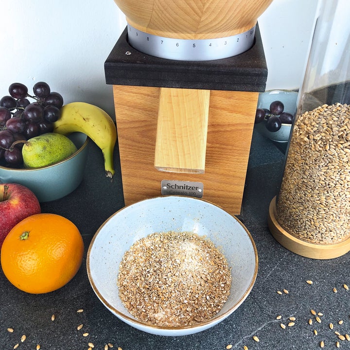 Bild von Getreidemühle Cerealo 125 Elektrisch Natur/Anthrazit